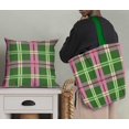 thumbnail image 4 of Soimoi Velvet Fabric Check Check Decor Fabric Printed Yard 58 Inch Wide, 4 of 4