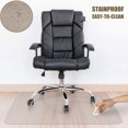 thumbnail image 3 of Premium Floor Protectors Non-Slip Waterproof Rectangular Chair 24" x 1.5mm matte, 3 of 8