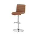thumbnail image 1 of Furniture of America Tabouret de Bar en Similicuir Pivotant Réglable Darrington, 1 of 2