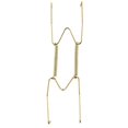 thumbnail image 4 of Luckyn Dish Display Plate Hangers, 1 Pcs Wall Plate Spring Hook Holder Hanging Wire Wall Display Invisible Dish Hangers, Adjustable Plate Spring Holder for The Wall Home Decor 8 inches, Gold, 4 of 9