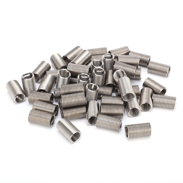 Thread Repair Insert Kit, Rivet Nut Kit Wire Thread Insert Hread Repair Sleeve Wire Thread Inserts For Aviation For Automobiles For Mechanical Equipment 1D,1.5D,2D,2.5D,3D