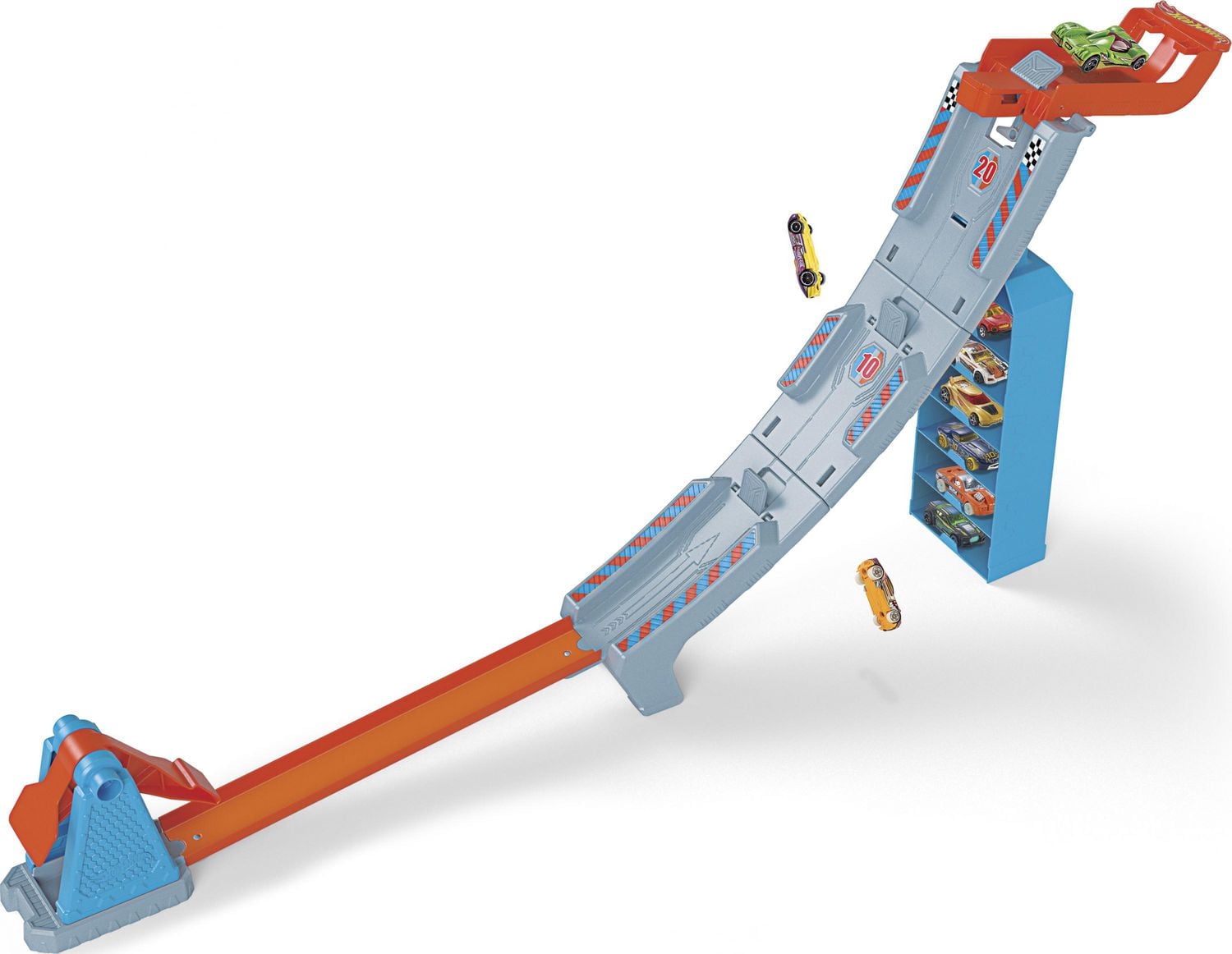 Hot Wheels Coffret de jeu Piste Champion de montée de pente