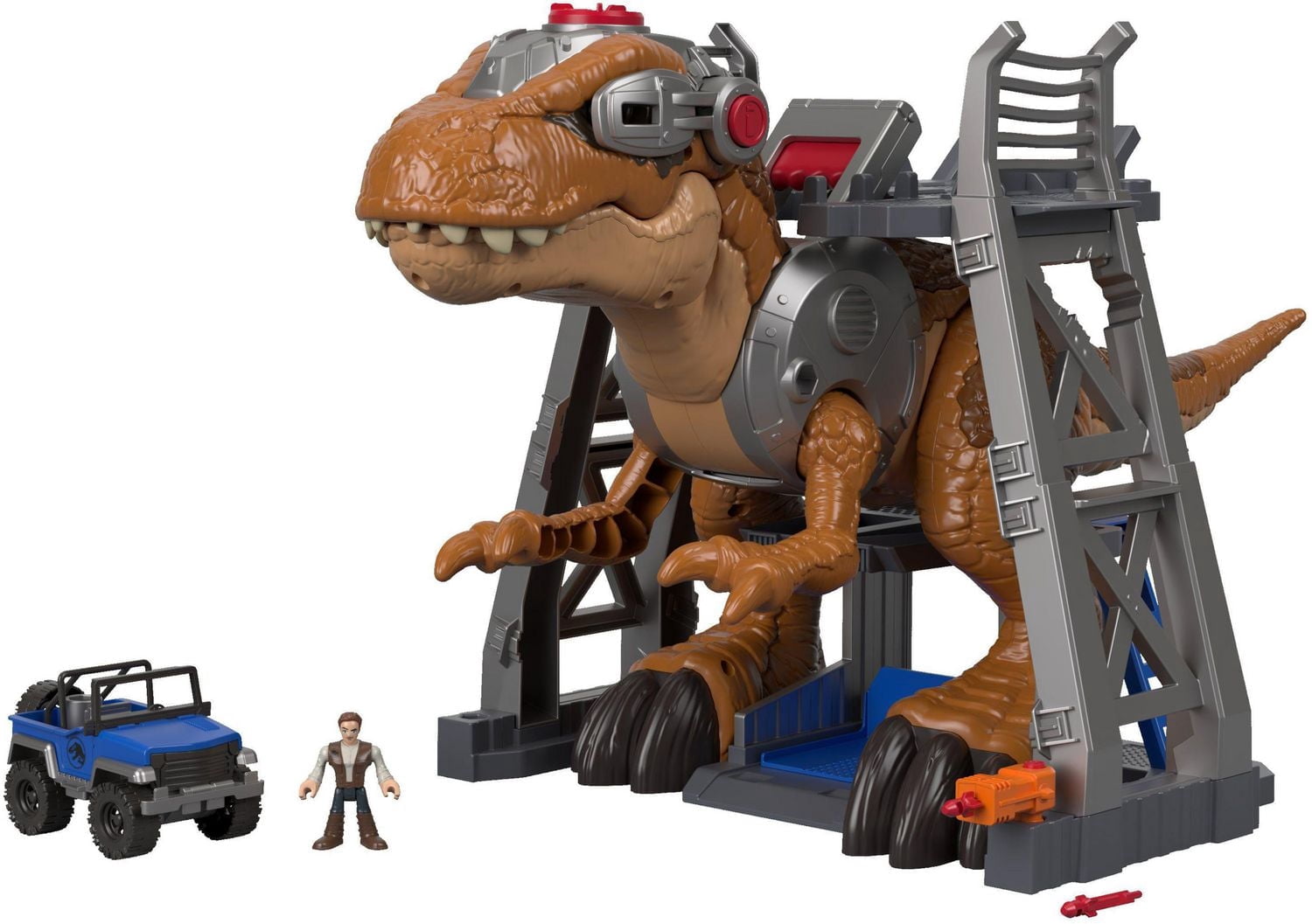 Dinosaure Jurassic Rex Monde Jurassique Imaginext de Fisher-Price