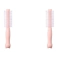 thumbnail image 1 of Ruiboury Brosse à Cheveux Coussin Courbe Anti-Statique Coiffure Humide Sec Confortable Peigne de Massage Portable SPA Tête de Barbier Masseur Rond 2Ensemble, 1 of 6