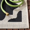 thumbnail image 4 of Safavieh Courtyard Black Indoor Outdoor Rug - 9' x 12', 4 of 4