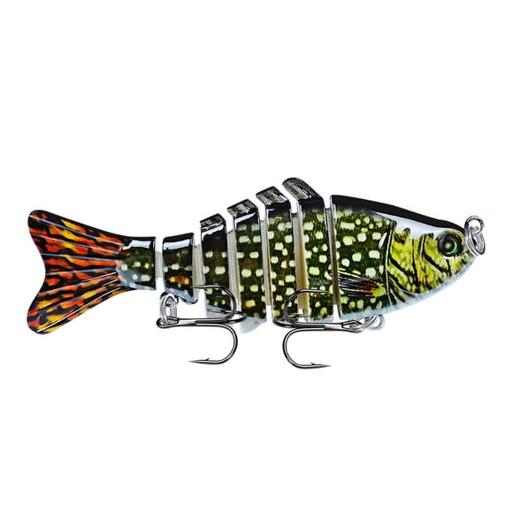 Hearth & Gear Hameçon Poisson 3D Forme de Poisson Réaliste Fournitures de Pêche pour Amateurs de Pêche Hameçons Rapides Montages Eau Salée Ensembles pour Enfants Gréement Cowboy pour Truite Hameçons de Surf Flotteur de Surf Glace Passoire à Glace Gréement de Flétan