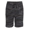 thumbnail image 1 of Independent Trading B01676516 Shorts en Molleton Mi-Lourds , Camouflage Noir - Extra Grand, 1 of 2