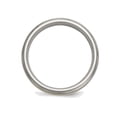 thumbnail image 2 of Ladies or Mens Titanium Ridged Edge 6mm 14K Yellow Inlay Brushed Wedding Band Ring, 2 of 6