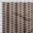 thumbnail image 3 of oneOone Georgette Viscose Fabric Plus Sign Kasuri Printed Craft Fabric BTY 42 Inch Wide, 3 of 4