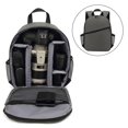 thumbnail image 4 of Miulika 1x Waterproof Travel Camera Bag Backpack DSLR Portable Small for Lens Pouch Gray, 4 of 9