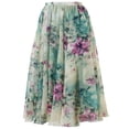 thumbnail image 2 of Robe Longue Maxi BOHO Hippie pour Femmes d'Été à Fleurs, 2 of 5