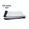 thumbnail image 3 of Écran de Projection Pliable Anti-Lumière Portable pour Théâtre, Rideau de Projecteur HD pour Fête, Vidéo, Film, Lecture pour Chambre à Coucher Intérieur 120 Pouces Type 1, 3 of 7
