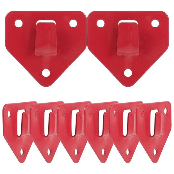 8 Pcs Wall Mount Fire Extinguisher Hook Heavy Duty Fire Extinguisher Bracket Holder Ha