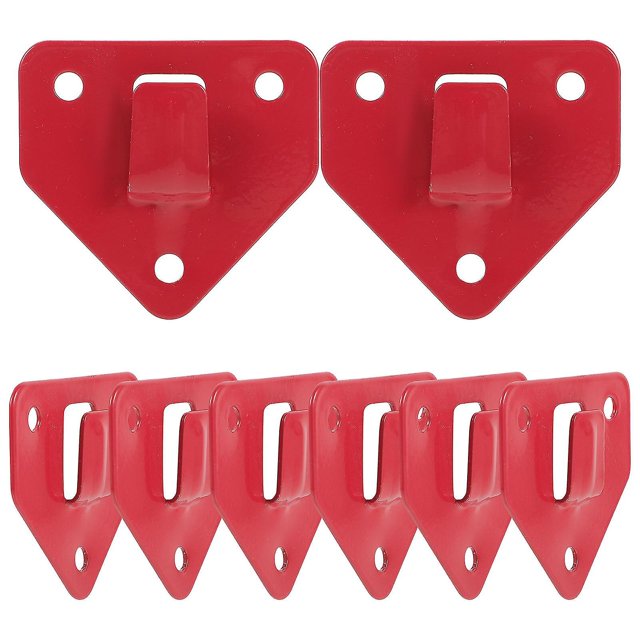 8 Pcs Wall Mount Fire Extinguisher Hook Heavy Duty Fire Extinguisher Bracket Holder Ha