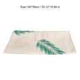 thumbnail image 2 of relayinert Ironing Board Table Cover Protector Laundry Supplies 140x50cm Green Feathers, 2 of 7