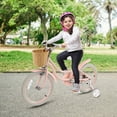 thumbnail image 4 of Gymax 18'' Retro Style Kids Bike Bicycle w/ Height Adjustable Handlebar & Seat Pink, 4 of 10