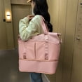 thumbnail image 2 of Meitianfacai Travel Duffel Bags for Women/Men Black Sport Duffel Bag Large Gym Tote Bag Weekend Shoulder Bag Overnight Bag Hospital Bag Carry On Luggage for Sport Gym Travel(Pink), 2 of 8