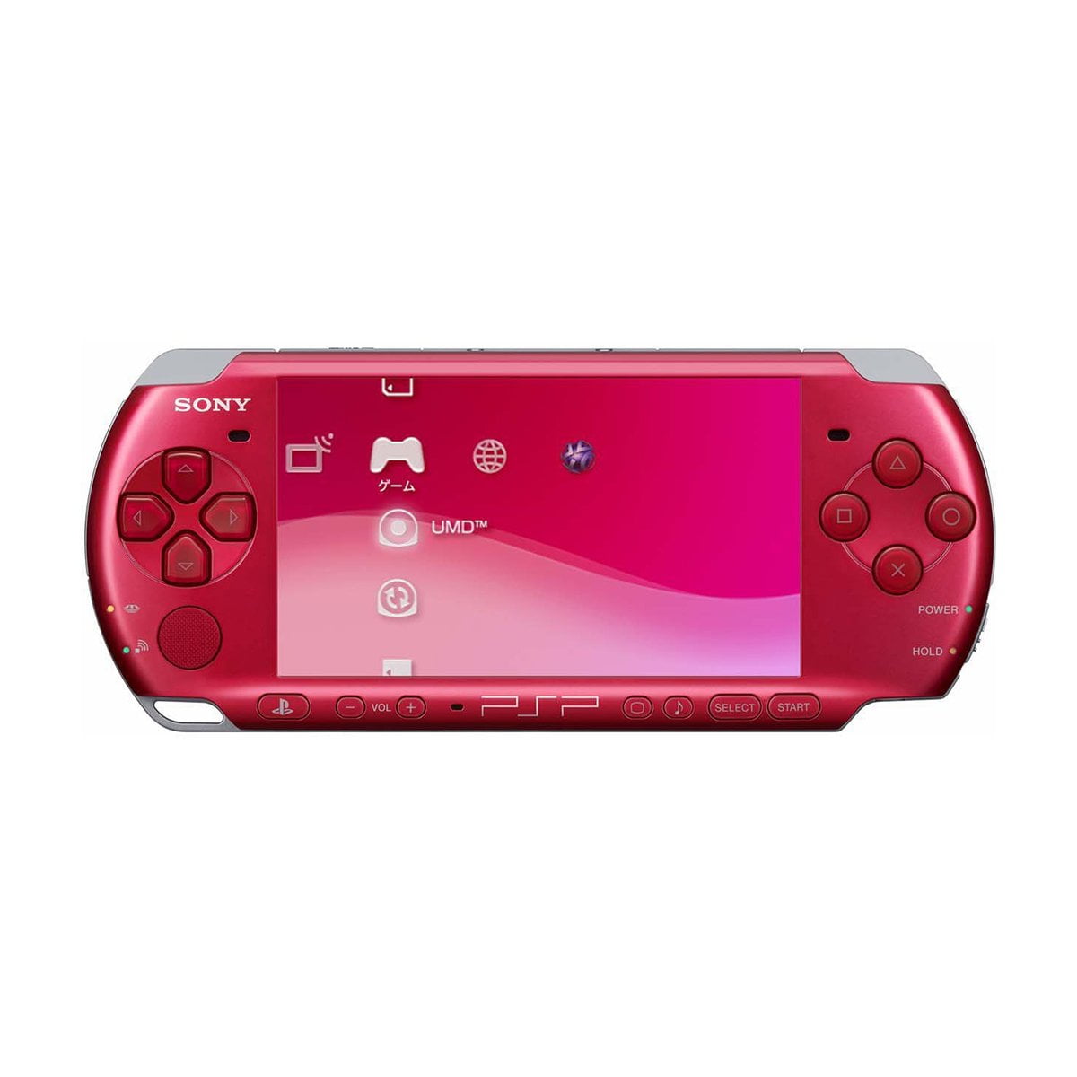Sony PlayStation Portable PSP 3000 Console (Red) – PSP 3000