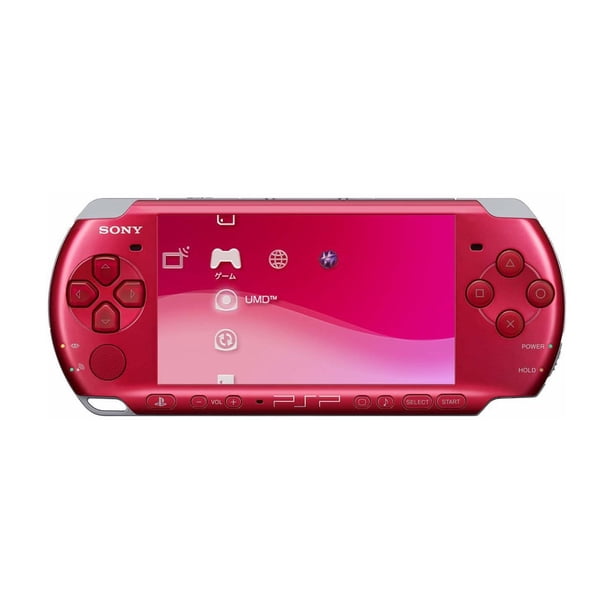 Sony PlayStation Portable PSP 3000 Console (Red) – PSP 3000