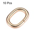 thumbnail image 3 of Unique Bargains Gold Tone Oval Buckles Iron Electroplating (10 Pack), 3 of 4