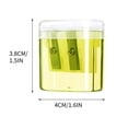 thumbnail image 2 of Tyidzon Transparent Pencil Sharpener School Supplies Candy Color Pencil Planer, 2 of 3