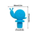 thumbnail image 3 of Yhmxh Kitchen Gadgets,Home and Kitchen,Little Snail Wine Bottle Stopper Stoppers Reusable Leak Proof Cute Decorative Bottle Stopper Red Wine Stopper, 3 of 5