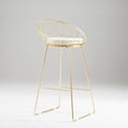 thumbnail image 5 of Tabouret en métal avec siège en PU, 5 of 5