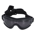 thumbnail image 1 of Dog Goggles, Dog Sunglasses UV Proof Explosion Resistant Comfortable Adjustable Lens Strap  for Cycling Red Lens,Grey Lens,Transparent Lens,Silver Lens, 1 of 7