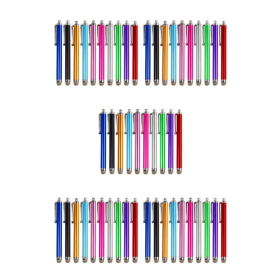 mmirethe 20pcs Metal Sensitive Touch Stylus Pen For Precise Operation On Any Touch Screen Comfortable Grip 5Set