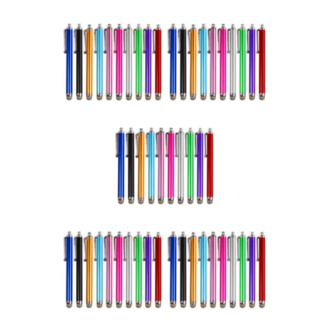 Decodeary 20pcs Metal Sensitive Touch Stylus Pen For Precise Operation On Any Touch Screen Wide Compatibility 5Set