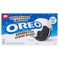 thumbnail image 2 of Oreo Enrobés De Fudge Au Chocolat Blanc Biscuits-Sandwiches, 2 of 7