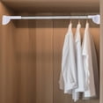thumbnail image 4 of Adjustable Tension Mounted Drying Rack Expandable Garment Rod For Home Laundry Closet Bathroom Kitchen Organization Storage Space Saving Solution, 4 of 5