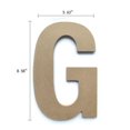 thumbnail image 2 of Lerman decor's wood letter G, 2 of 4