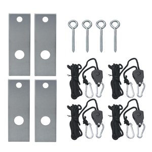 Folosem 5822 Kits de suspension pour déshumidificateur AprilAire Déshumidificateur, pour Crawl Space, Sous-sol, déshumidificateur à maison entière