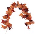 thumbnail image 1 of Artificial Maple Vine, Autumn Flexible Plastic Maple Leaf Garland Household  For Halloween Double Maple Leaf Rattan Type A,Two Leaf Maple Leaf 7 Leaf ,Double Maple Leaf Rattan Type, 1 of 8