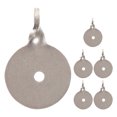 thumbnail image 1 of OULII 54Pack Stainless Steel Splatter Targets for Shooting and Reaction Skills, 1 of 8