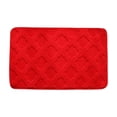 thumbnail image 1 of Dvruxg Thickened Absorbent Bathroom Mat – Non-Slip Soft Velvet Floor Rug for Toilet, Restroom & Bedroom, Easy-Care Polyester Door Mat with Anti-Slip Backing, 1 of 5