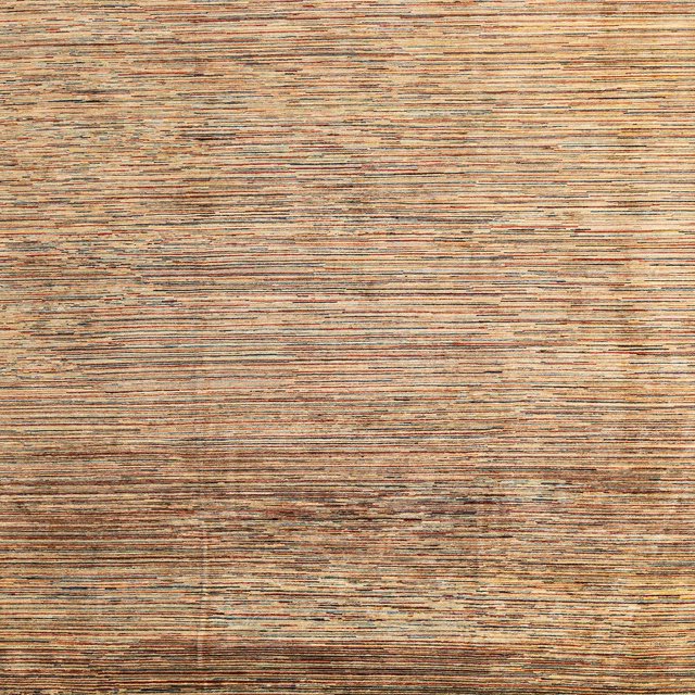 Ahgly Company Tapis d'Intérieur Carrés Abstraits Rouges Abstraits pour Aire, 3 Pieds Carré