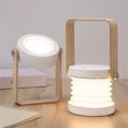 thumbnail image 1 of WIFKLSIIPG Lampe de Table Pliante 4 en 1 Lumière DEL Rétractable Poignée en Bois Contrôle de Lumière Portable Gradable 3 Niveaux de Luminosité Veilleuse pour Lecture Camping Extérieur, 1 of 7