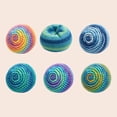 thumbnail image 2 of HACKY SACK Cloth Bean Bags 6 Hand Woven Beanbags Adult Size Juggling Balls For Beginners, 2 of 9
