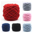 thumbnail image 4 of HEVIRGO 1 Roll 32M Yarn Soft Wide Usage Polyester Hand Woven DIY Craft Crochet Yarn for Patchwork, 4 of 10