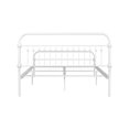 thumbnail image 4 of Homycasa Gobert Modern Queen Size Metal Bed Frame Platform, White, 4 of 8