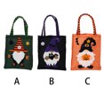 thumbnail image 4 of stanreset Sac Cadeau Halloween Fête Festival Art Adultes Sac à Main Poupée Tissu Non Tissé Sac Réutilisable Accessoire Noir, 4 of 6