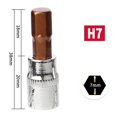 thumbnail image 3 of 3Pcs Hex Head Screwdriver Bit 1/4 Inch Drive Socket Hand Tools H3 H4 H5 H6 H7 H8, 3 of 9