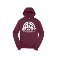 thumbnail image 1 of Mens Gravity Outdoor Co. Hooded Sweater - Maroon - White Logo - 2XL, 1 of 1