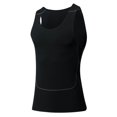 thumbnail image 1 of WMTBSRSW Men's Athletic Compression Shirts Quick Dry Sleeveless Workout Tank Top Seamless Sports Base Layer Shirt for Running Basketball, 1 of 4