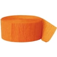 thumbnail image 1 of Banderole en crêpe orange, 81 pieds, 1 of 2