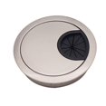 thumbnail image 1 of Cable Hole Cover Desk Metal Grommet Office Anti-corrosion Anti-rust Anti-slip Ribs Non-fading Detachable Design, 1 of 6