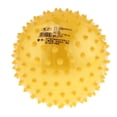 thumbnail image 4 of HILABEE 6 Inch PVC Inflated Knobby Bouncy Ball Massage Sensory Ball Kids Toy Yellow, 4 of 7