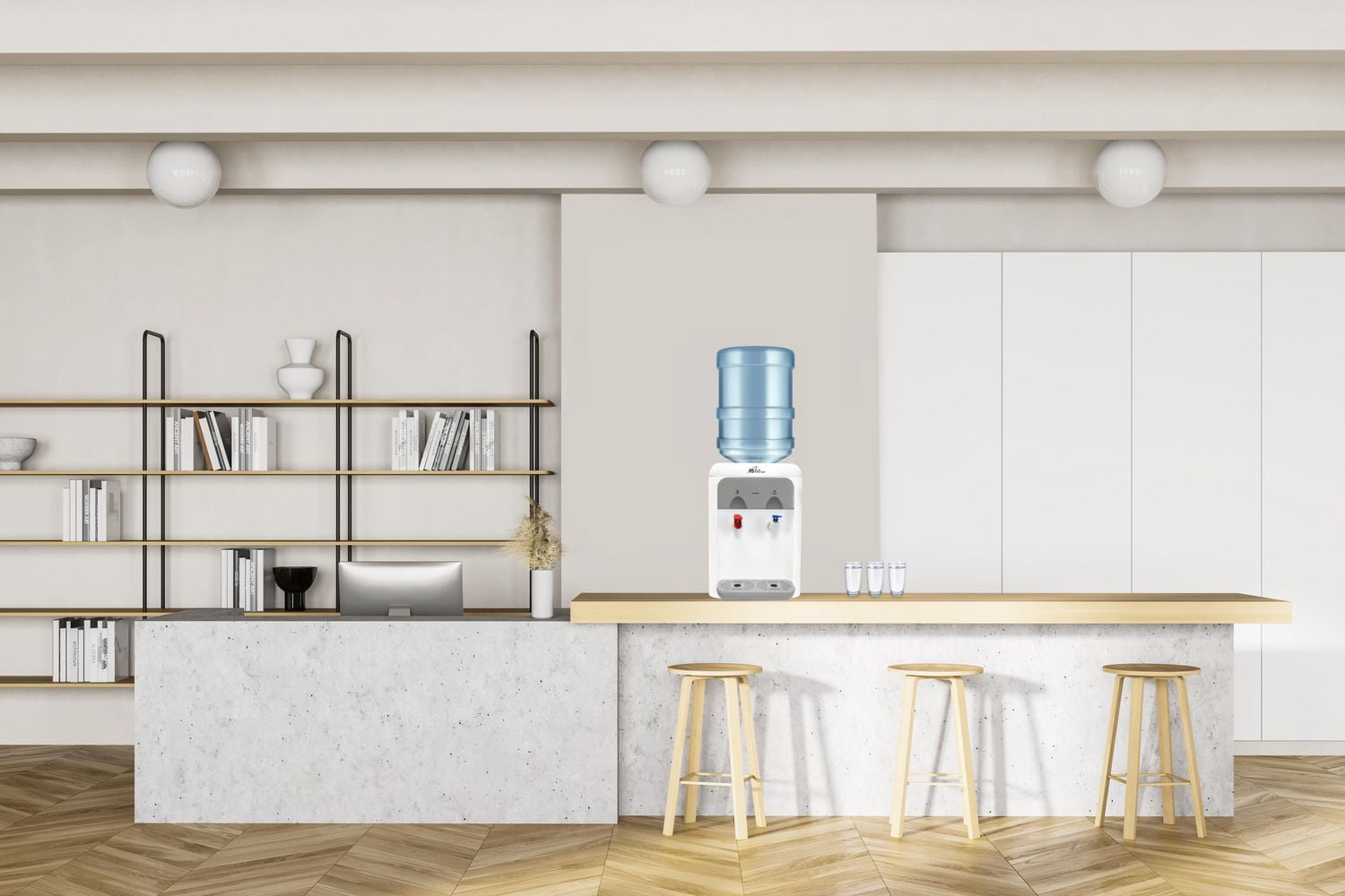 Distributeur d'eau compact de comptoir par Royal Sovereign